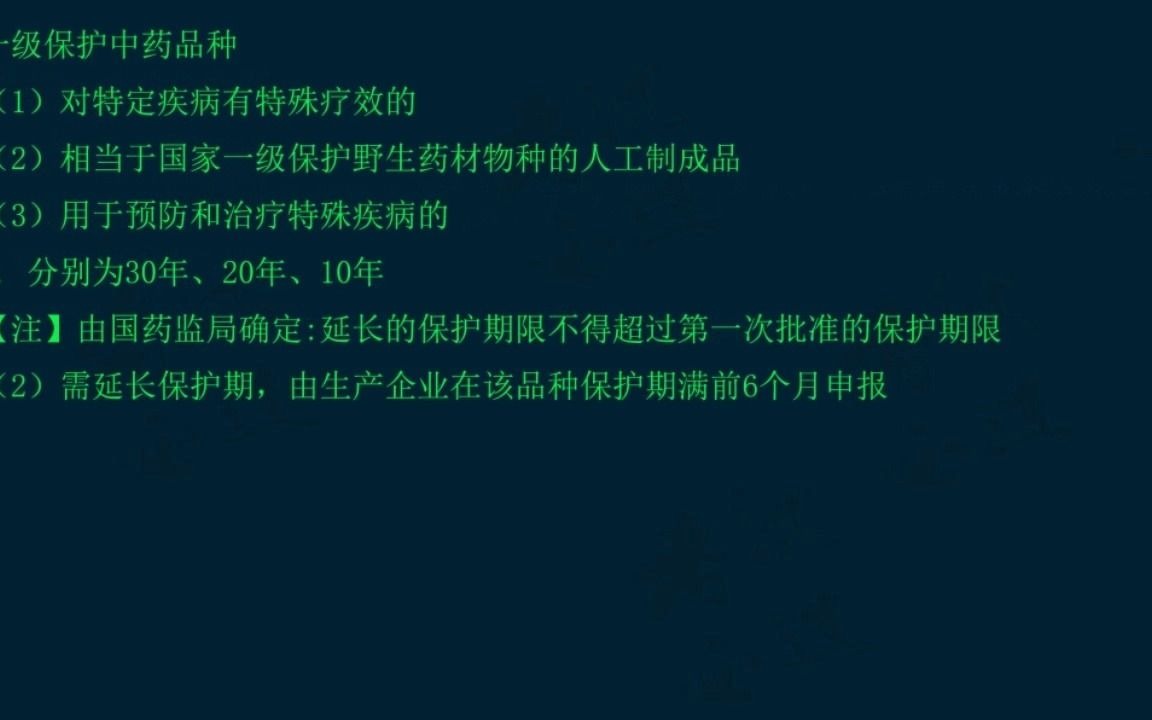 2021年执业药师中药执业药师药师管理与法规中药管理哔哩哔哩bilibili