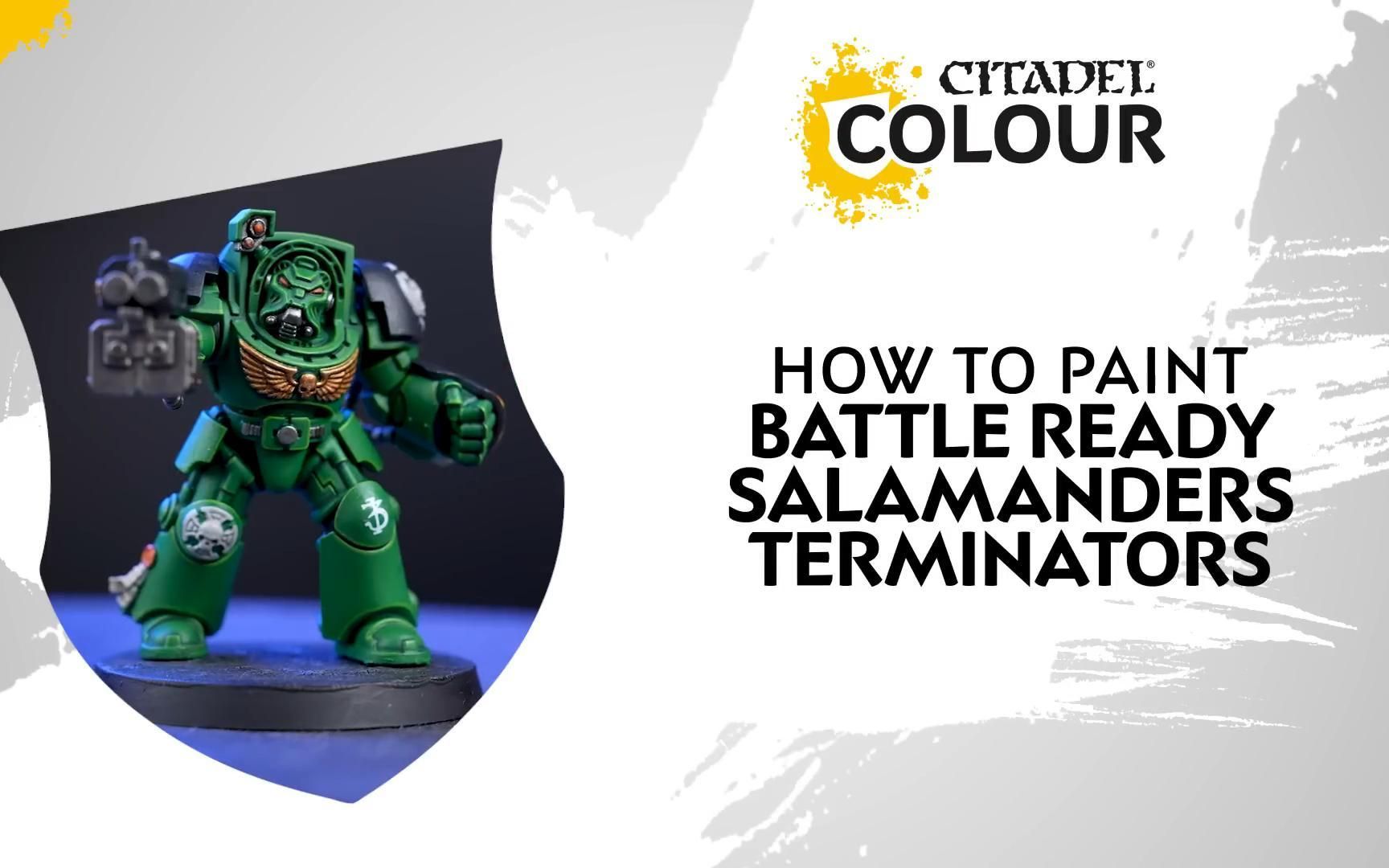 战锤涂装 | 火蜥蜴 战备级 终结者