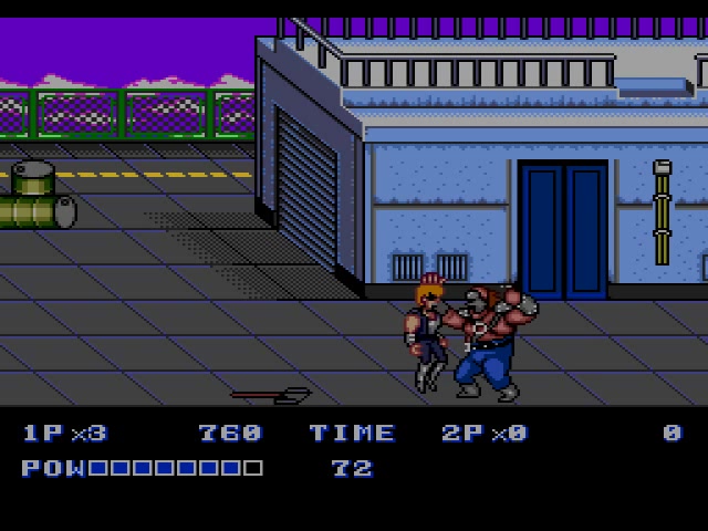 [图]【MD游戏回顾220】双截龙2 通关视频 Double Dragon 2 (SEGA GENESIS)