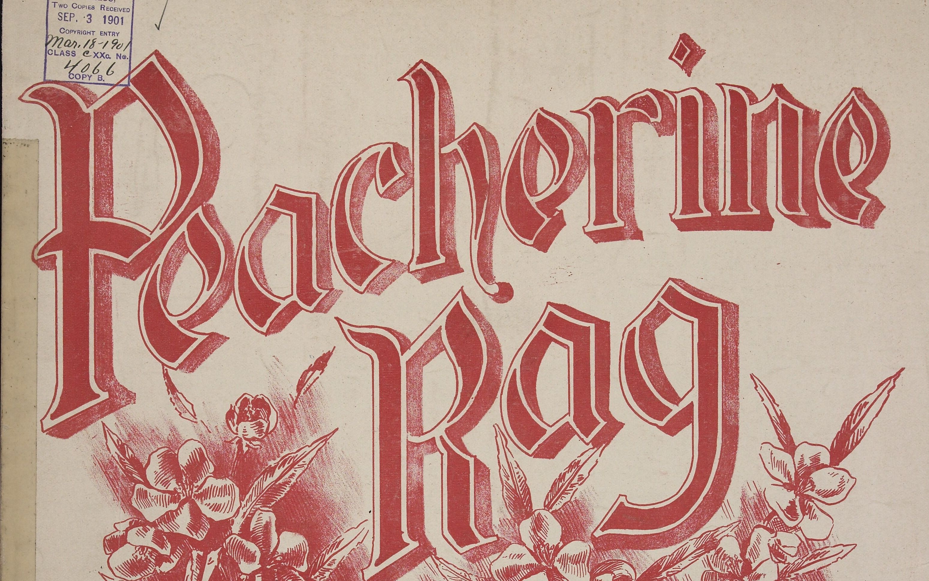 peacherine rag by scott joplin / 桃子艾琳