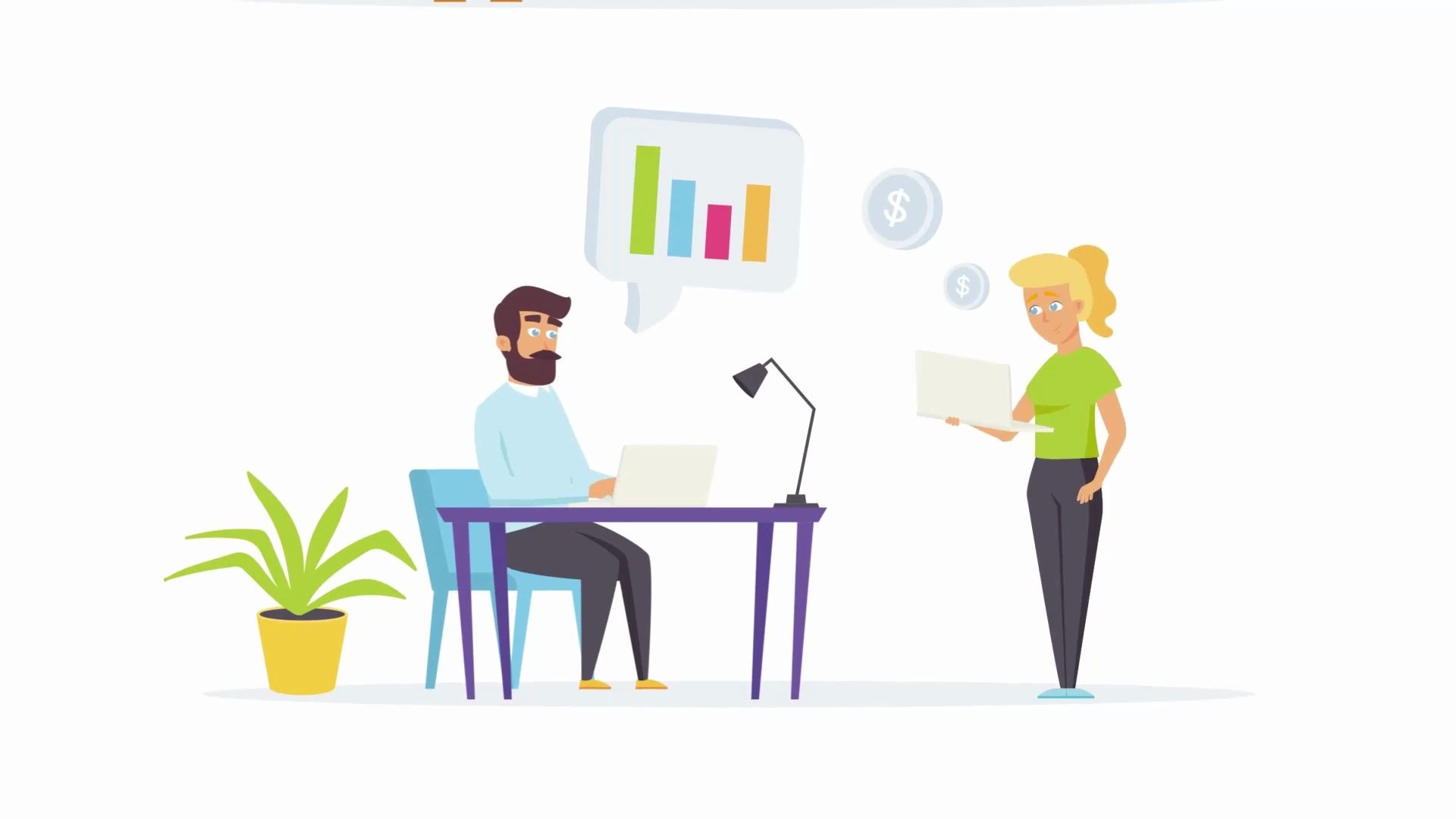 ae模板-营销策略动画