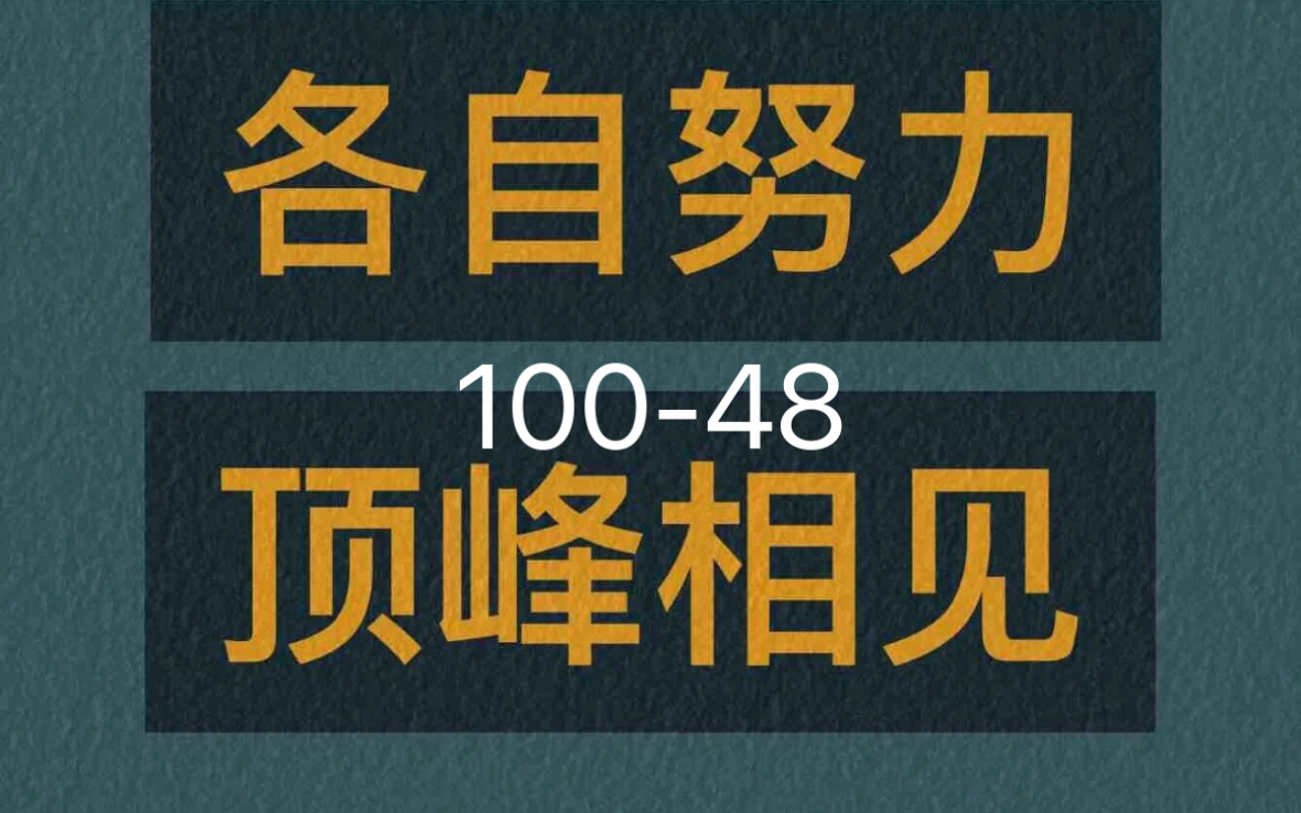 【已完结】100句记住2000个中考高频词汇10048哔哩哔哩bilibili