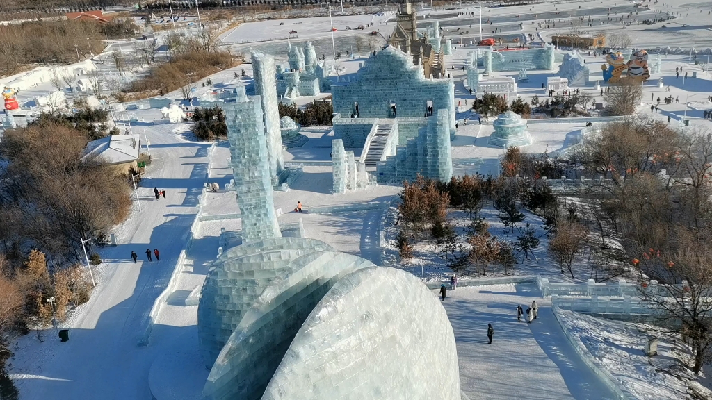 长春冰雪新天地图片