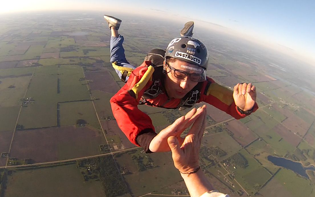 15000英尺高空跳伞