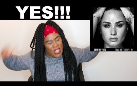 [图]戏精姐姐AJAY 听 Demi Lovato - Tell Me You Love Me Album |REACTION| 2017全新个人专辑 |反应视频|