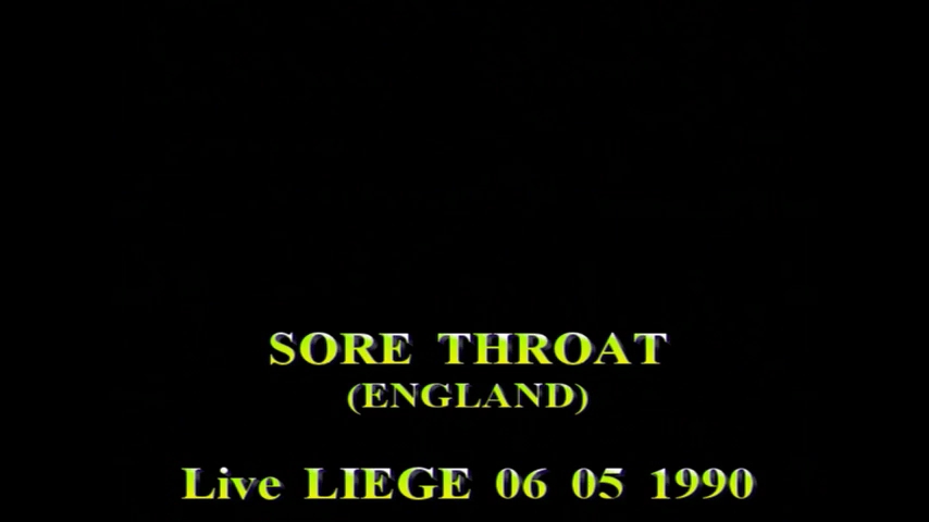 【Noisecore|现场】SORE THROAT Live LIEGE 06 05 1990哔哩哔哩bilibili