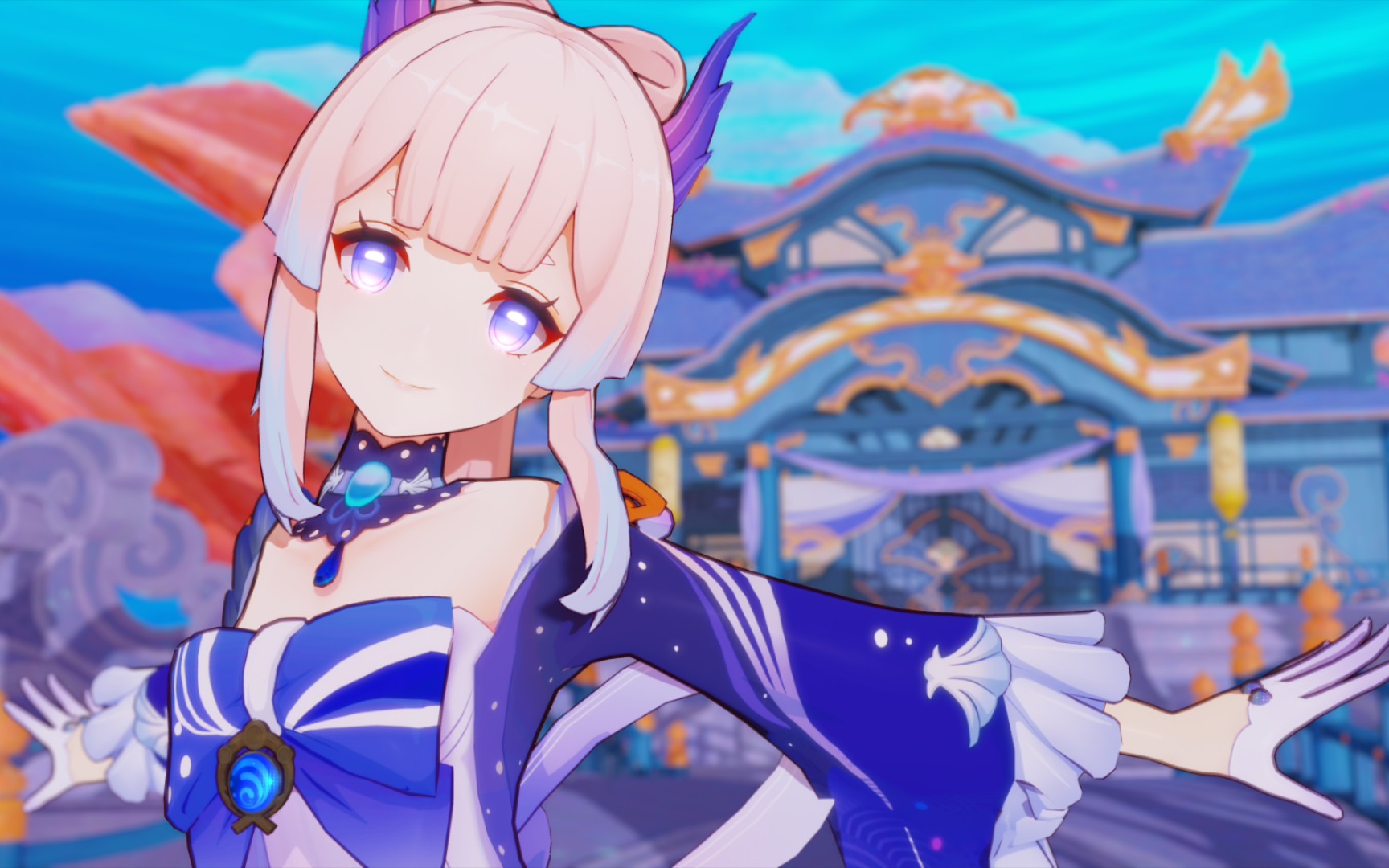 【mmd/原神】珊瑚宫第一美少女 no.1 - honeyworks_哔哩哔哩_bilibili