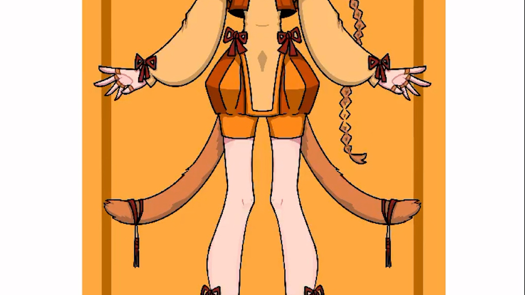 【procreate过程/oc】对称轴画新oc