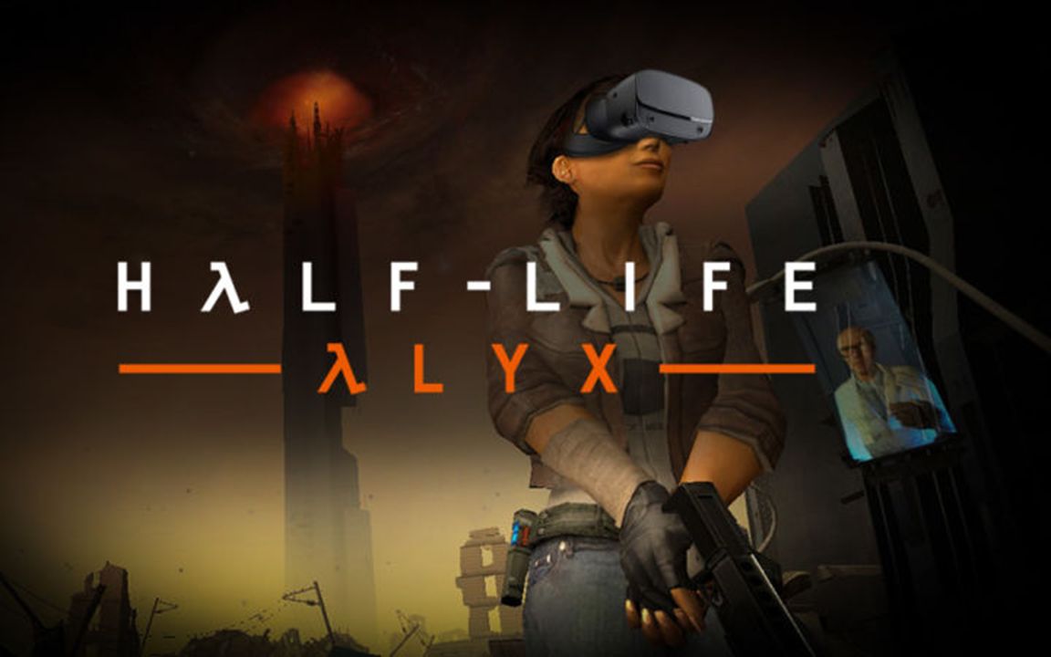 半条命-alyx vr初体验 - 惊到了有木有!