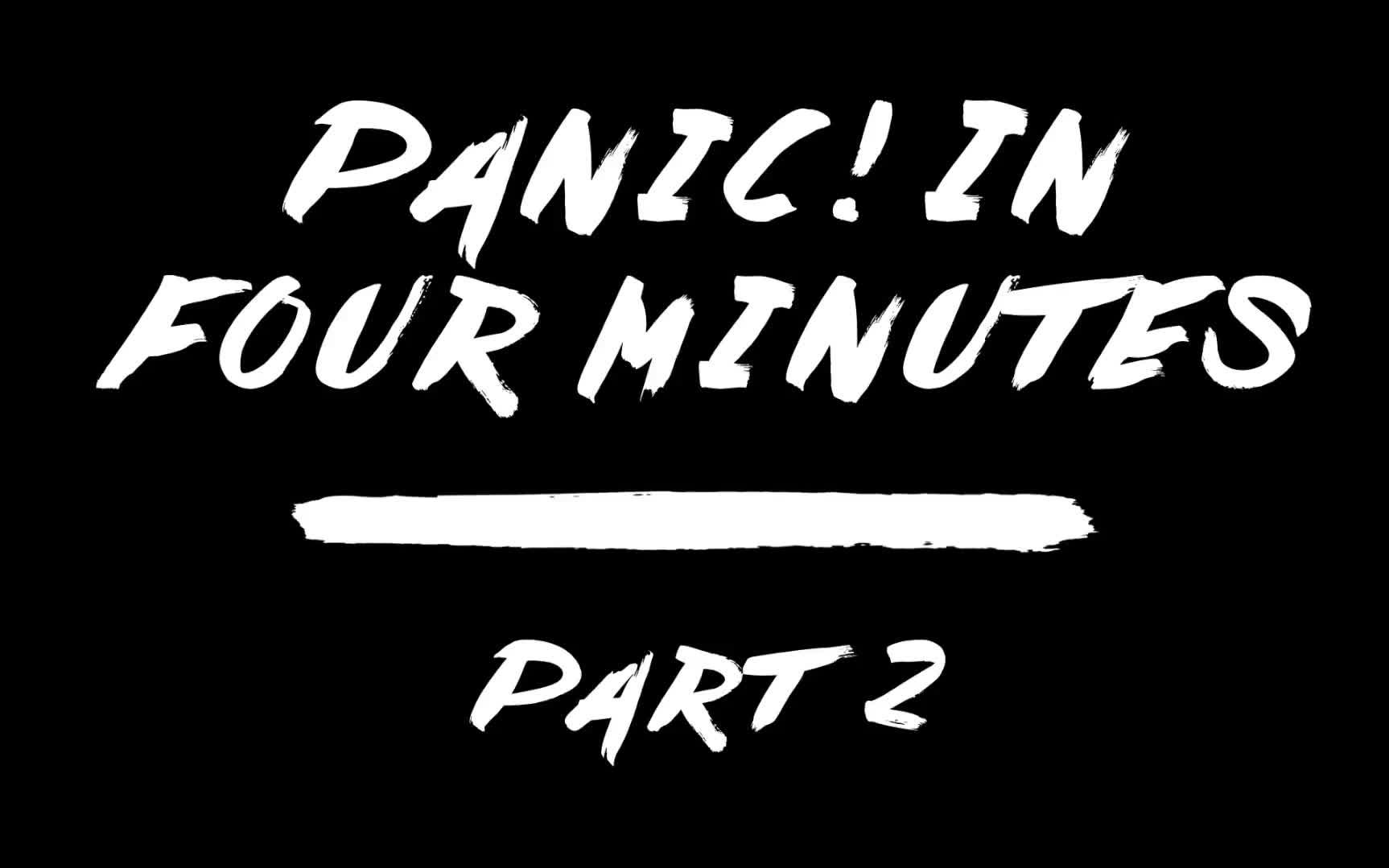 【自制中字】voiceplay-panic! in four minutes第二部分