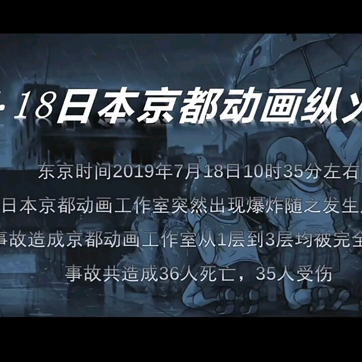 京阿尼纵火事件许多神作和背后的作者都没了愿逝者安息希望放火的人得到该有的审判哔哩哔哩bilibili