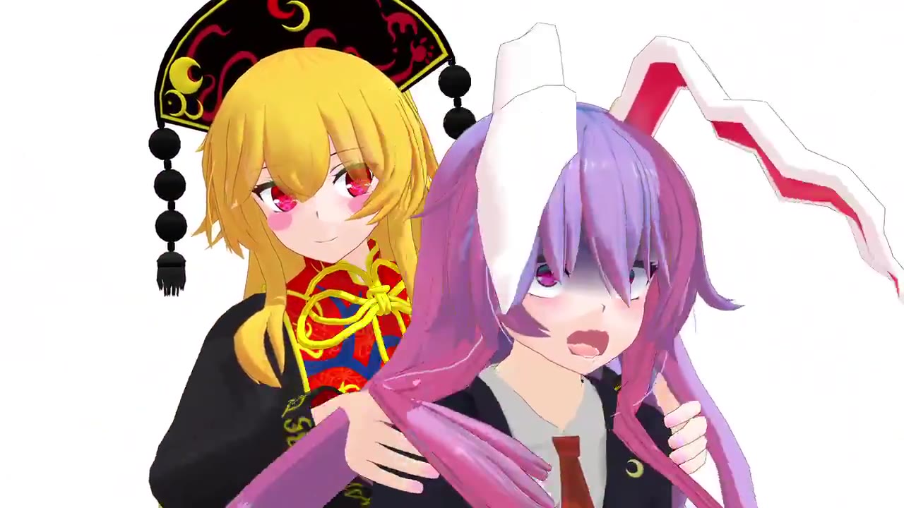 铃仙逃不出纯狐麻麻的手掌心