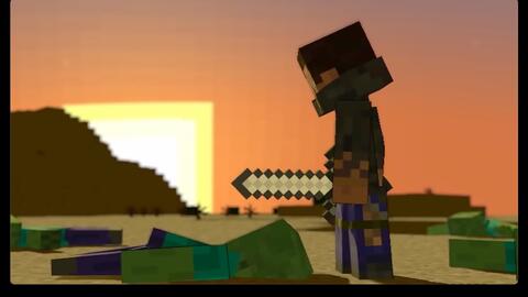 マインクラフト アニメ スティーブvsクリーパーガール 哔哩哔哩 Bilibili