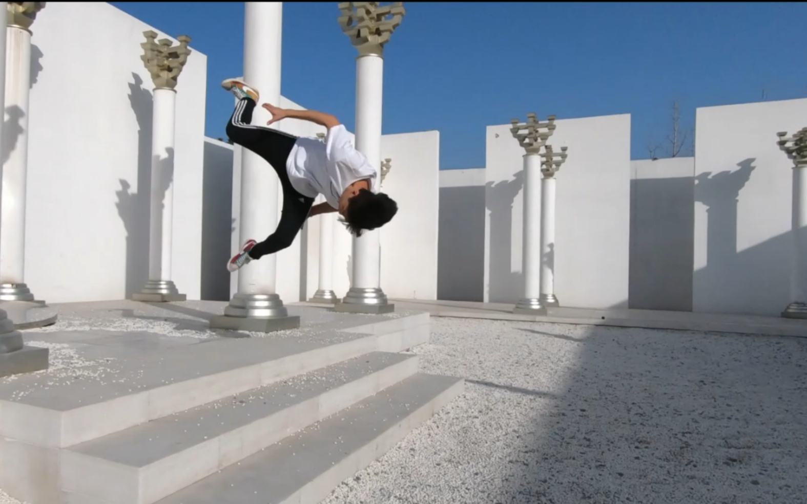 【跑酷训练】室内勇如牛,室外怂似鼠,是我一个人这样吗(尴尬…)_哔哩