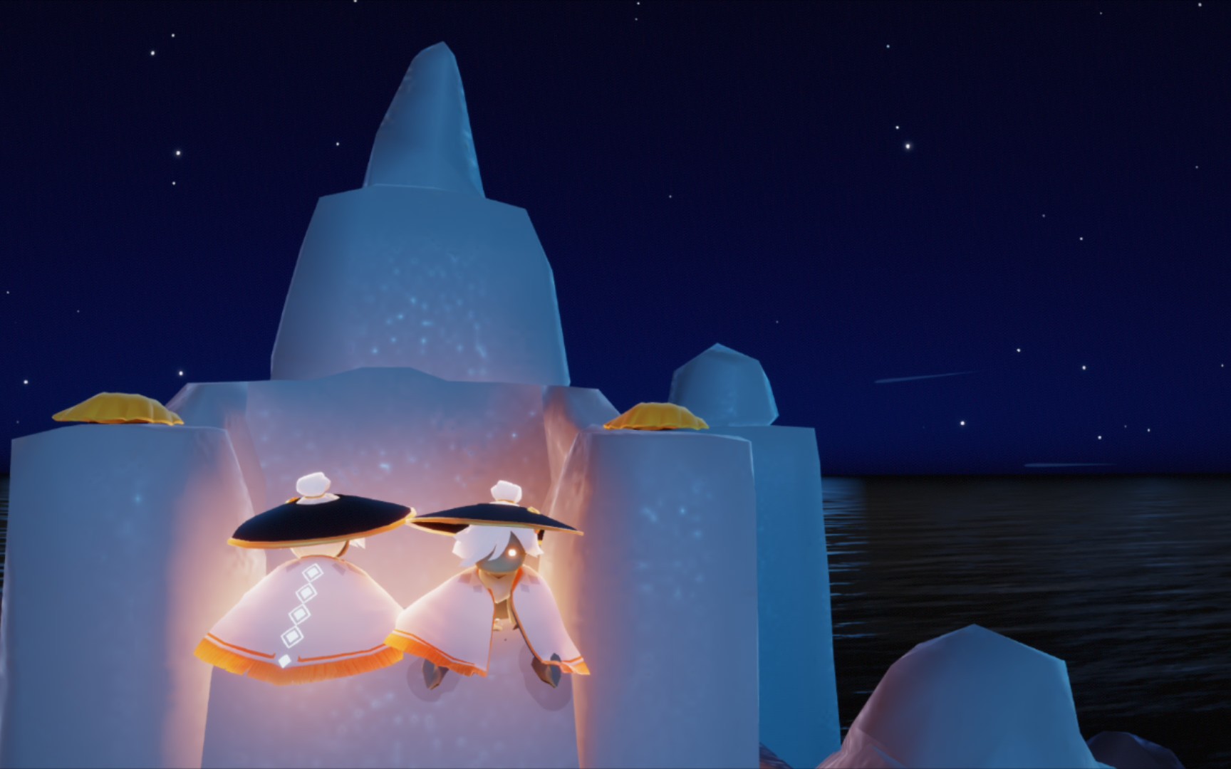 【sky光遇】二位王子的搞笑故事 箬笠 尴尬 沙滩球 夏之日活动