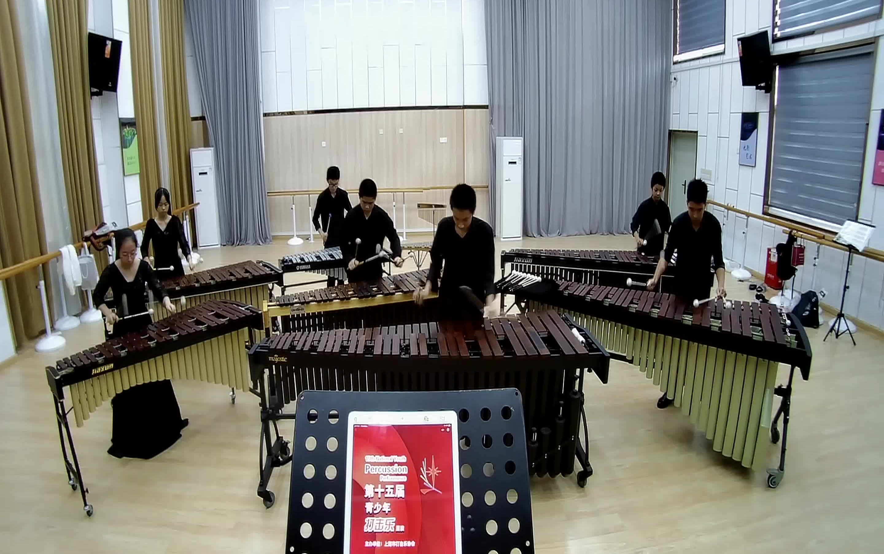 [图]打击乐重奏《Marimba Concerto No.1》——III.One Love，演奏：福州屏东中学打击乐团