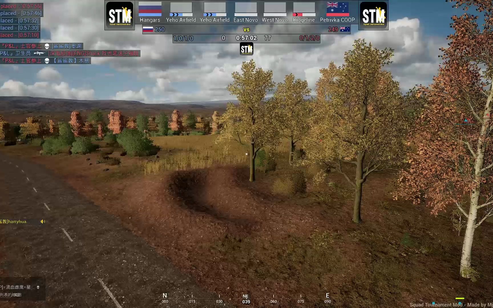 [squad]9月9日邮差队内赛 轮椅p90rushbvs小聋瞎 下半场