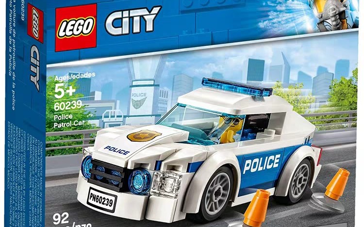 乐高城市60239警察巡逻车速组评测