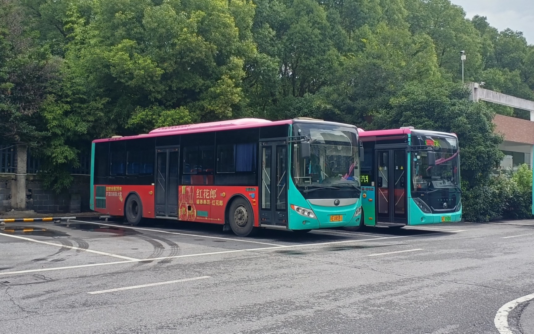 (在成为世界名车之前)苏州公交吴江分公司,宇通zk6105chevnpg21走行音