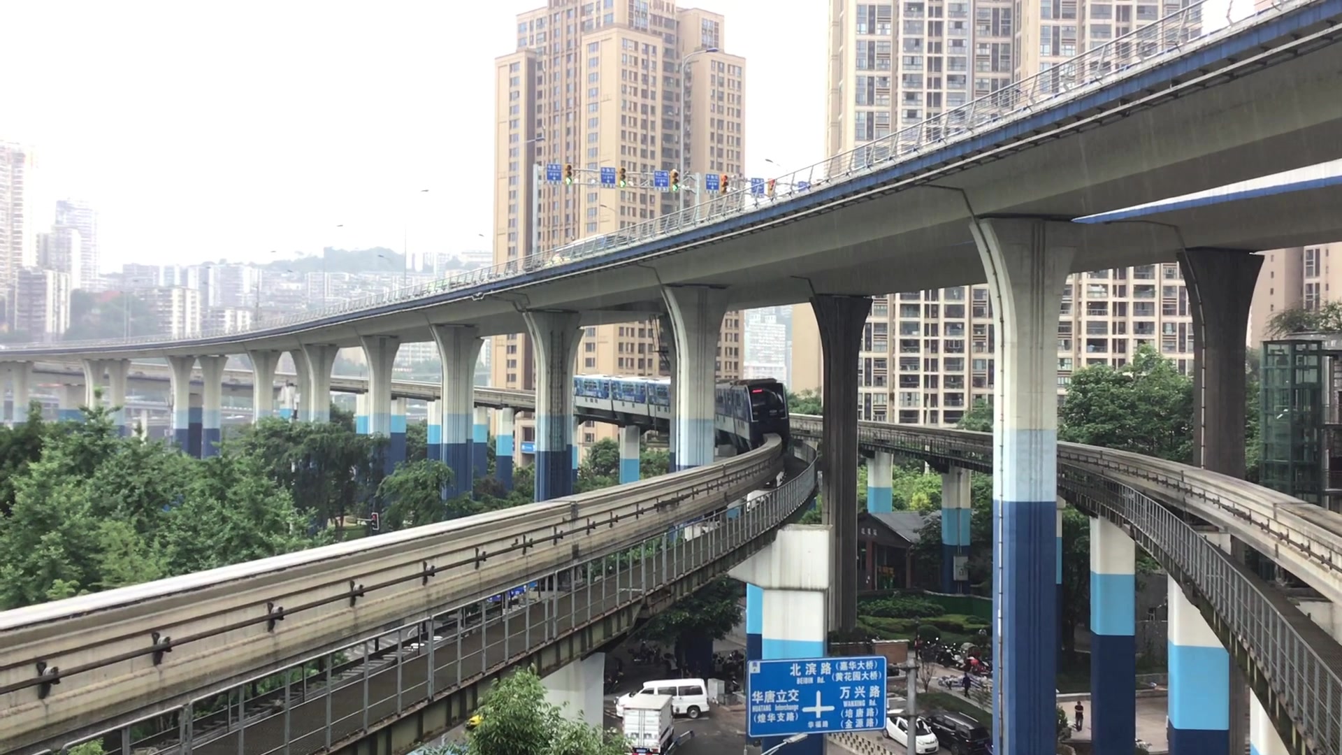 【crt】华新街站拍车