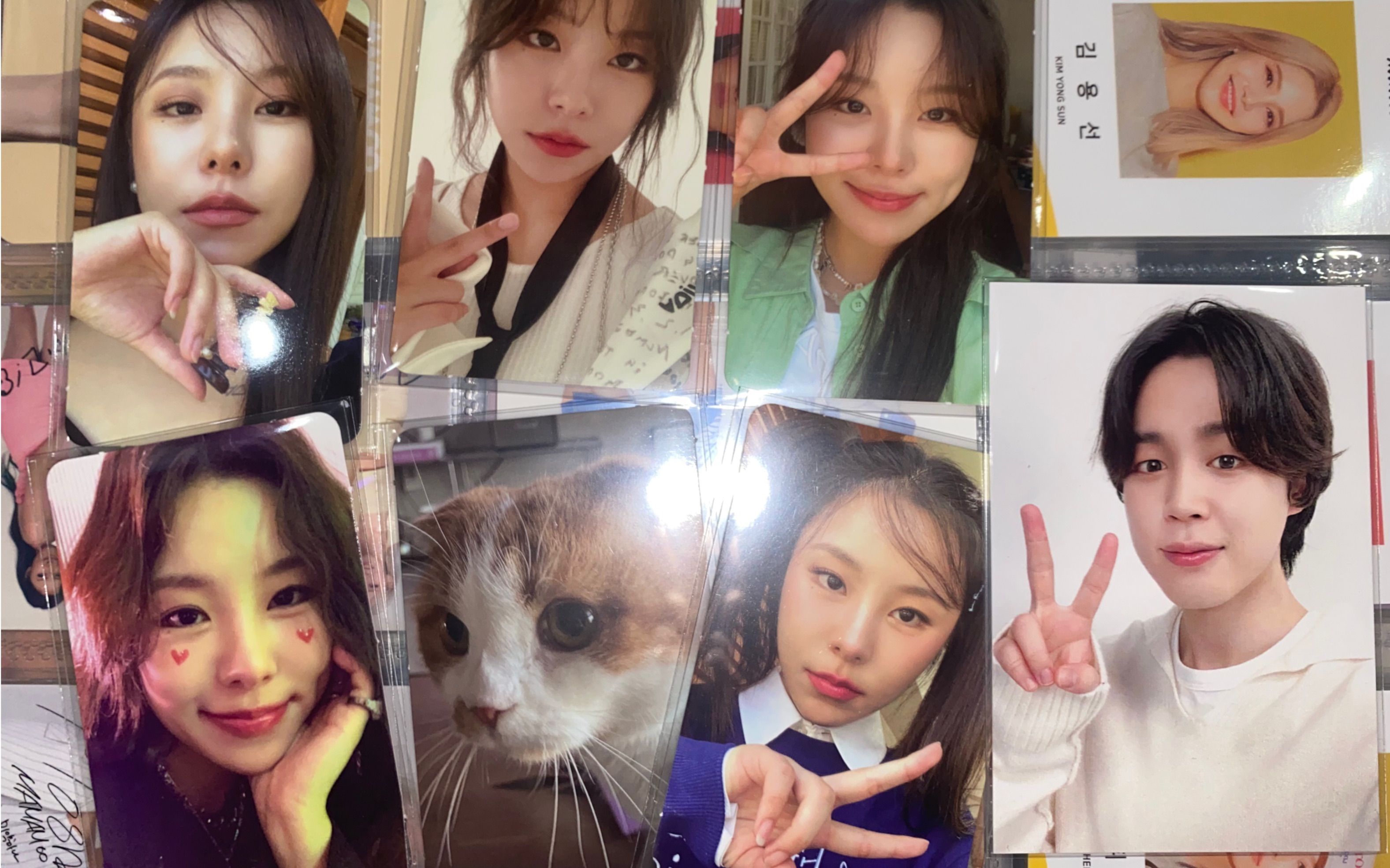 【妈弹】丁辉人2023台历 朴智旻la酒店卡 拆东西开箱纪录51.