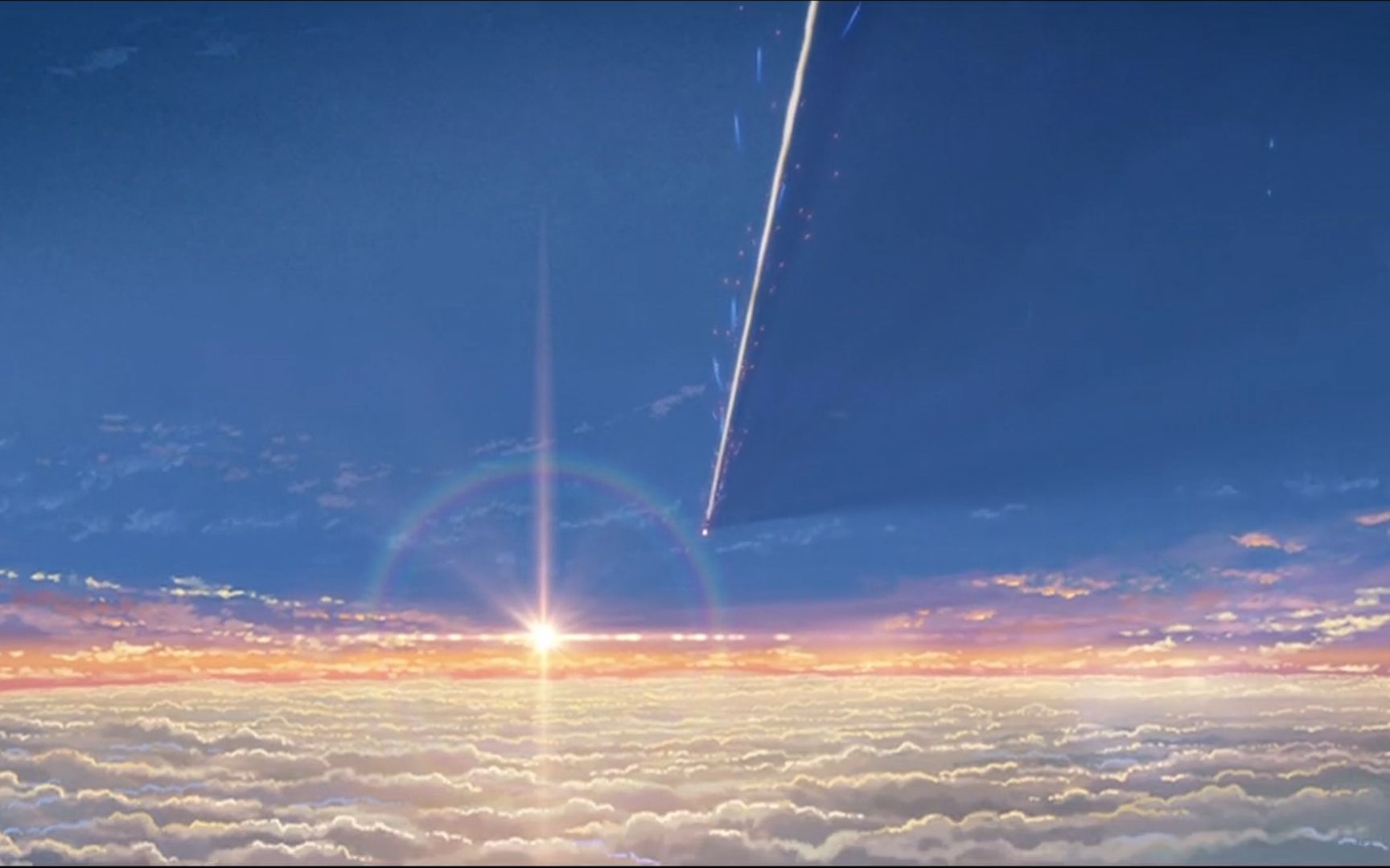 【你的名字/错位时空】穿越时空的晚风与你相拥