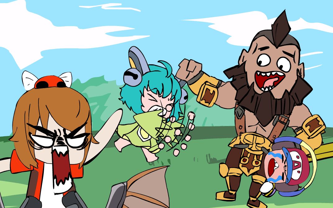 王者荣耀搞笑小动画《忙碌的神仙日常》