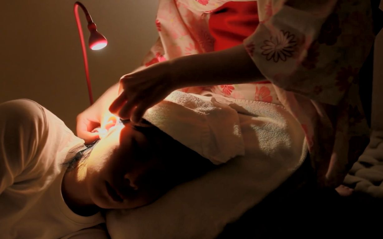 日本采耳店的采耳及耳部放松 轻语