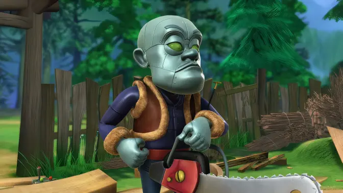 老版熊出没第5集:机器光头强