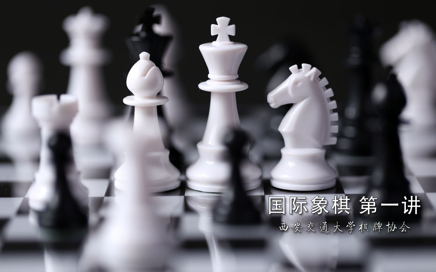 国际象棋基础教程第一讲(基本知识+走子+规则)桌游棋牌热门视频