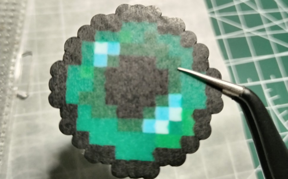 【拼豆】我的世界-末影珍珠