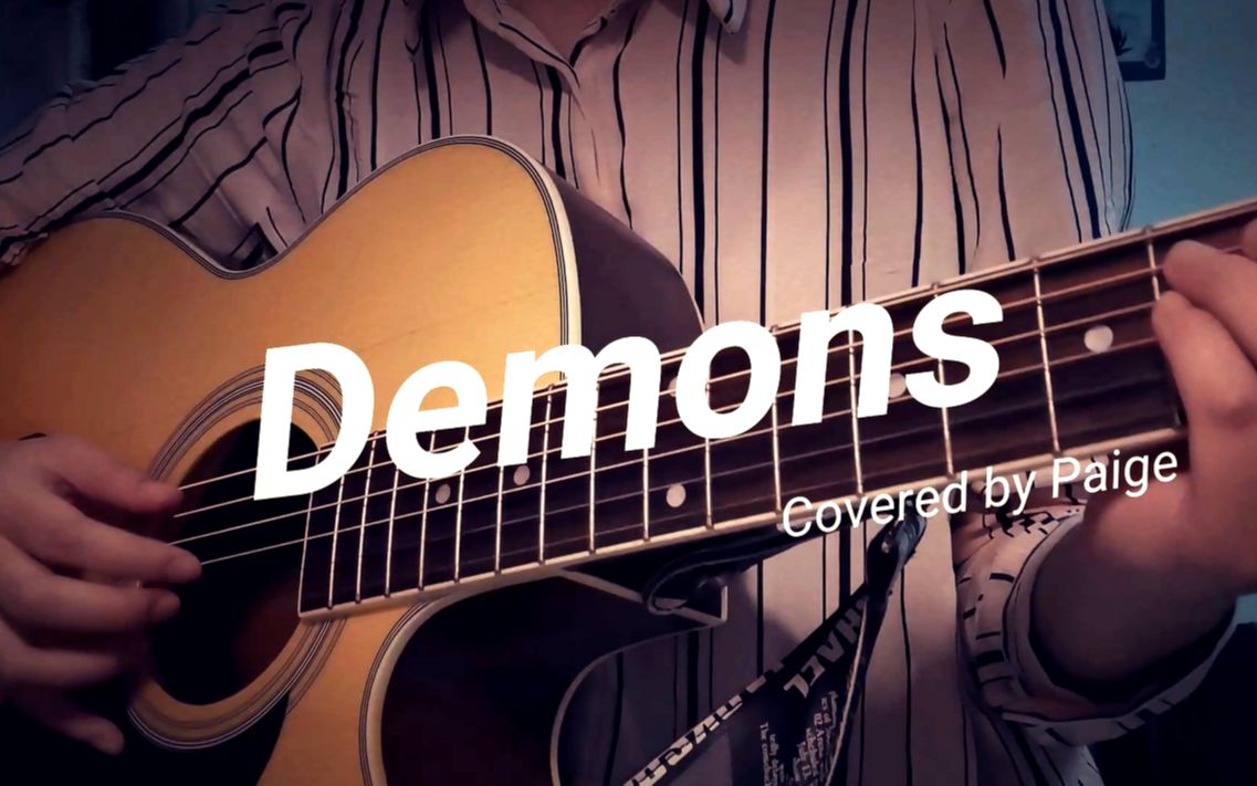 吉他指弹demonsimaginedragons梦龙乐队加速轻快改编版