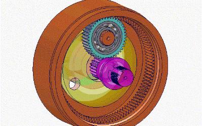 机械原理动画第43集:行星齿轮机构a