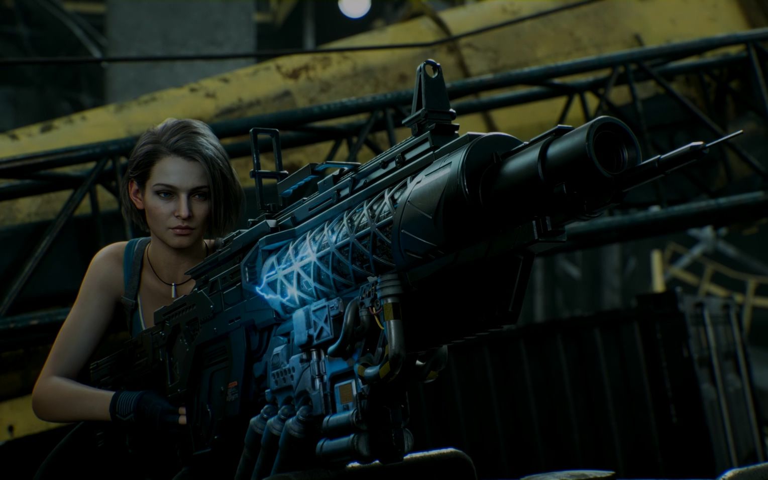 生化危机死亡岛-名场面吉尔又扛起了电磁大炮