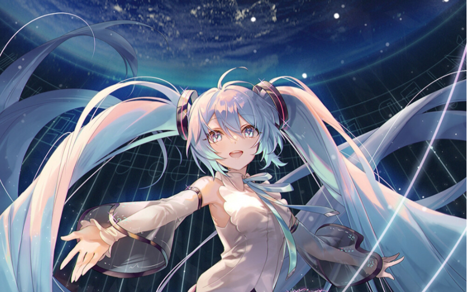 我擦!!初音未来哔哩哔哩bilibili