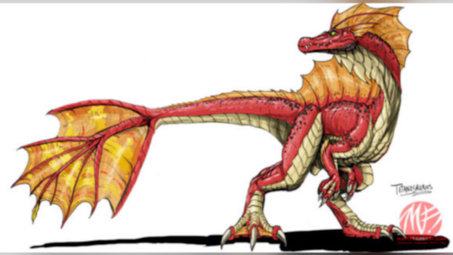 泰坦巨水龙在《巨兽大陆》中的形象