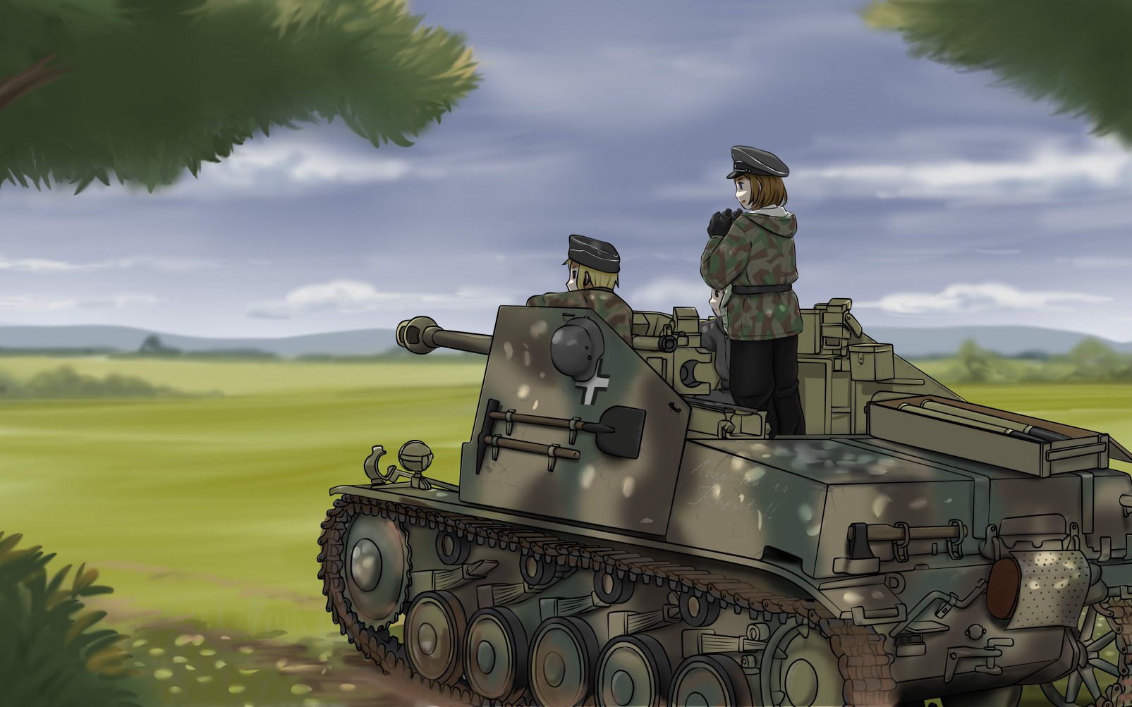 动漫中的2战坦克作战第4期东线战场日常