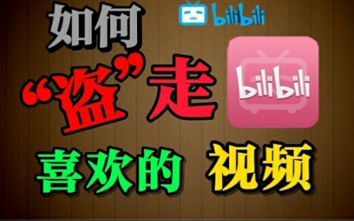 视频都给你“盗”喽! 如何下载B站视频?B站视频怎么下载?哔哩哔哩bilibili