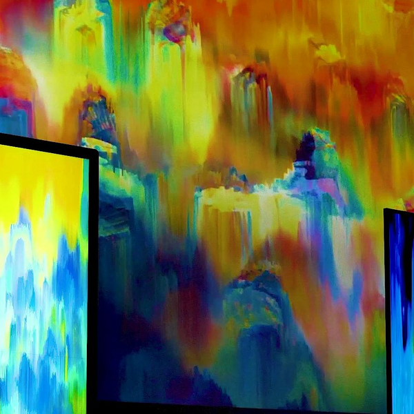 山水落”受邀参加中国山水数字艺术展| 用AIGC与生成艺术展现中国
