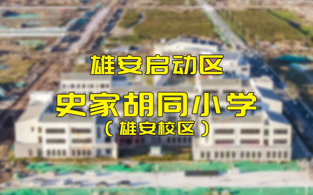 雄安启动区史家胡同小学(雄安校区)