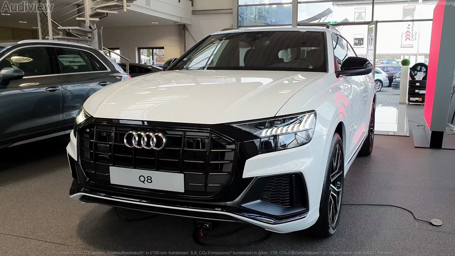 奥迪展厅642020 奥迪q8 50 tdi quattro