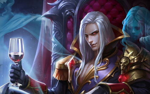 [搬运]英魂之刃——林初心 第一视角解说:德古拉-决战,一波1v4