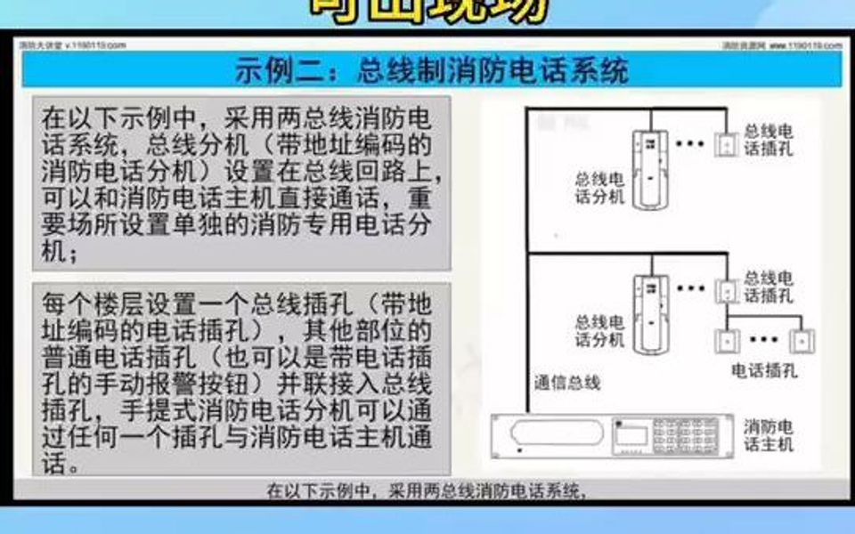 消防电话线路图图片