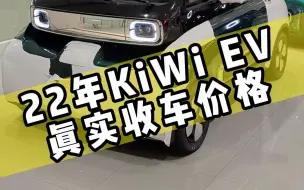 Download Video: 22年宝骏KiWi EV 真实收车价