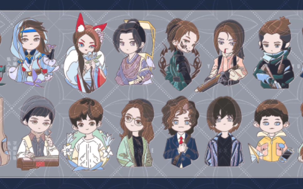 刘畅木法沙角色q版金属徽章展示