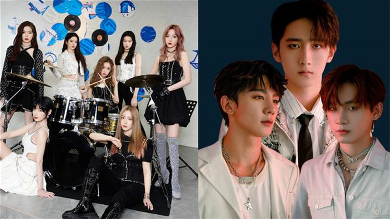 爱跳女团舞实锤r1se跳硬糖少女新歌,这舞蹈功底太强了