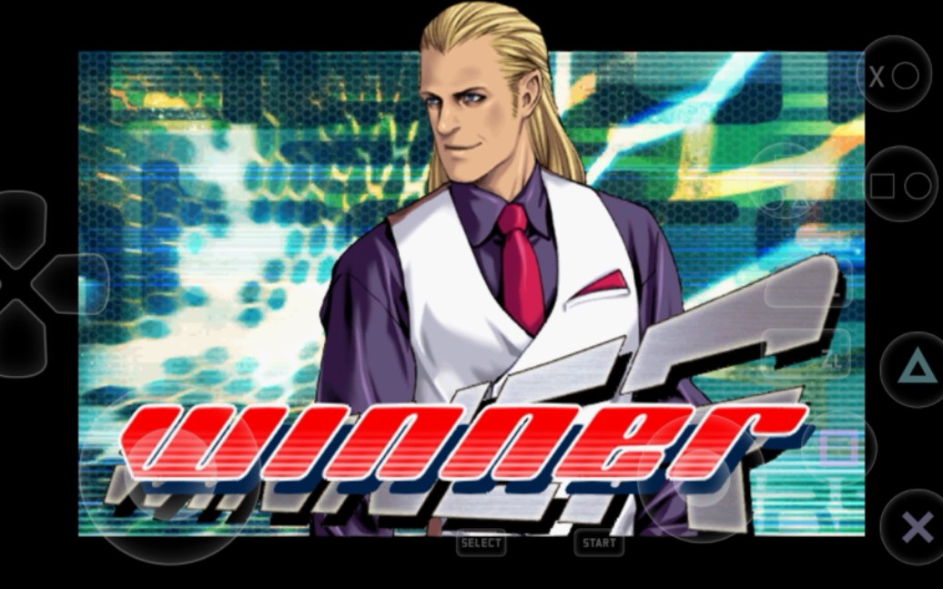 ps2拳皇新浪潮日版:吉斯霍华德(cpu版本)单人模式最高难度一命通关