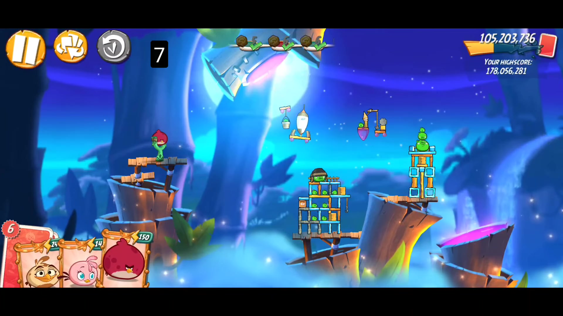 angry birds 2 mighty eagle bc 愤怒的小鸟2神鹰 championyt