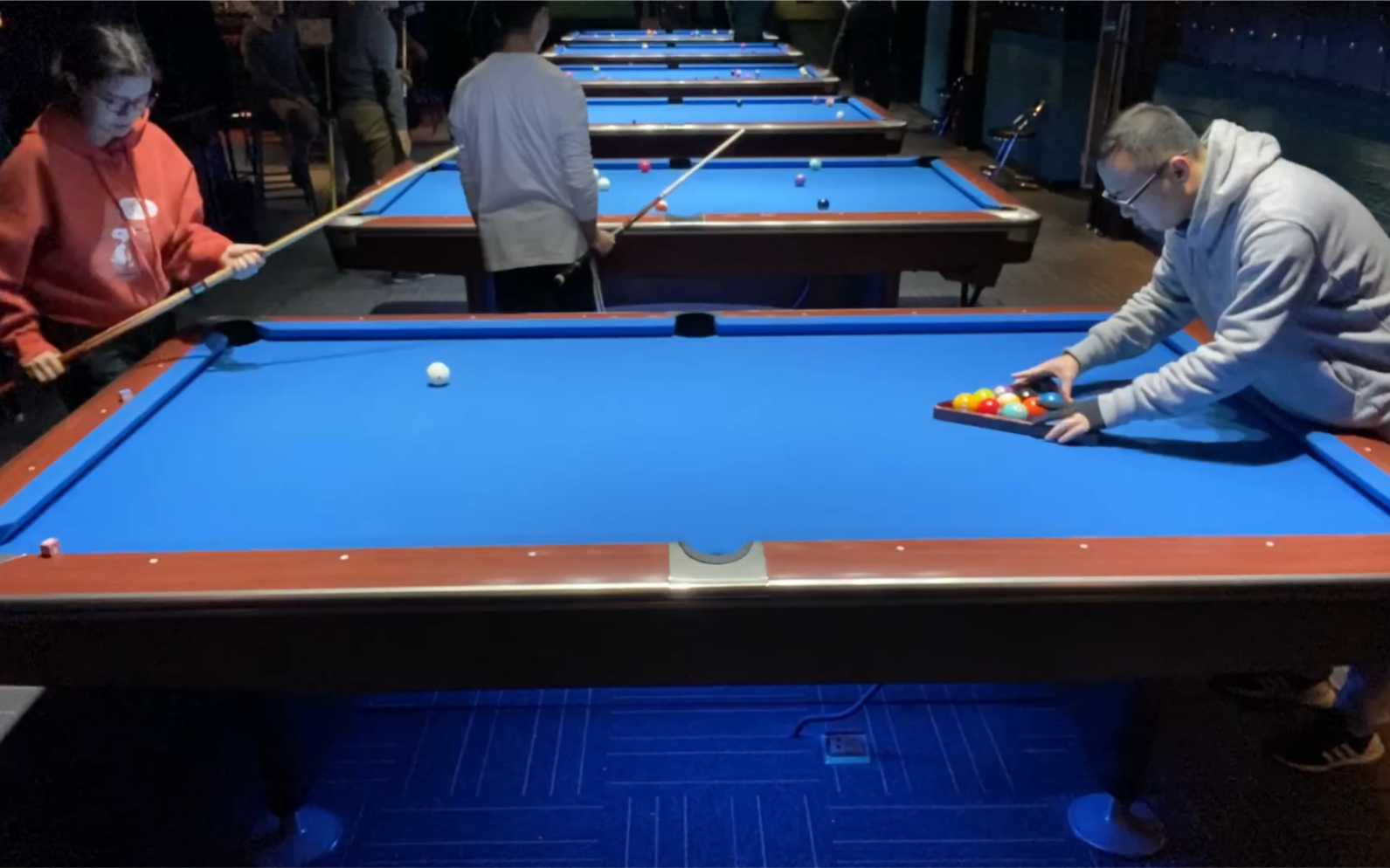 台球男女双打s7e17"精彩九球局"