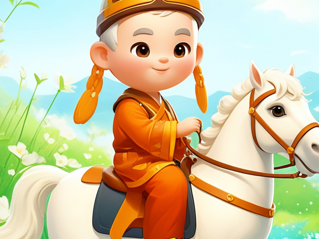 儿童早教益智儿歌《白龙马》原创版